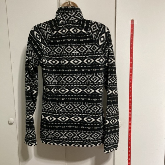 Eddie Bauer Quarter Zip Pullover Fleece Long Sleeve Zipper Top Womens Small - Picture 8 of 14